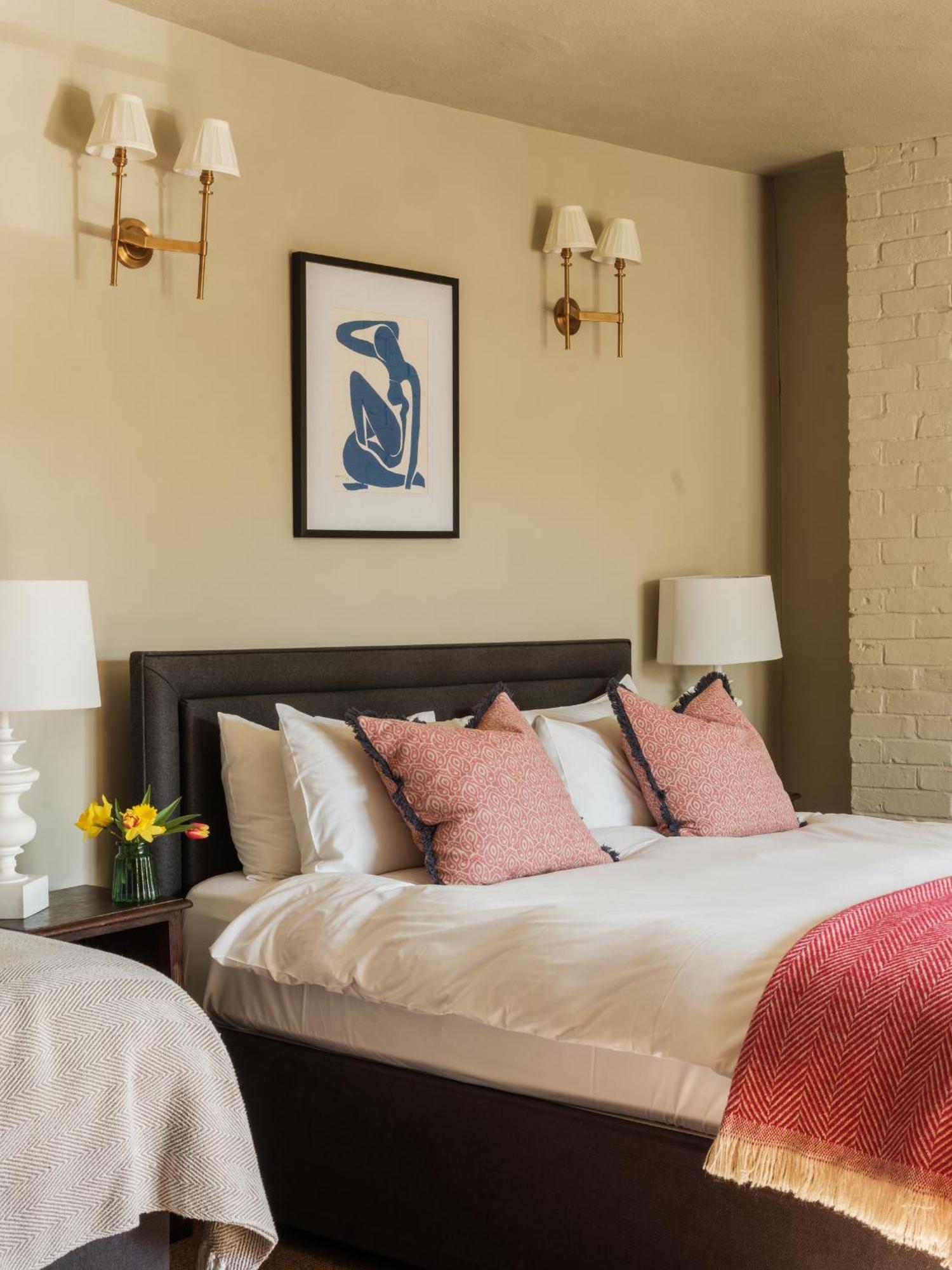 Отель The Grosvenor Arms Hindon Номер фото