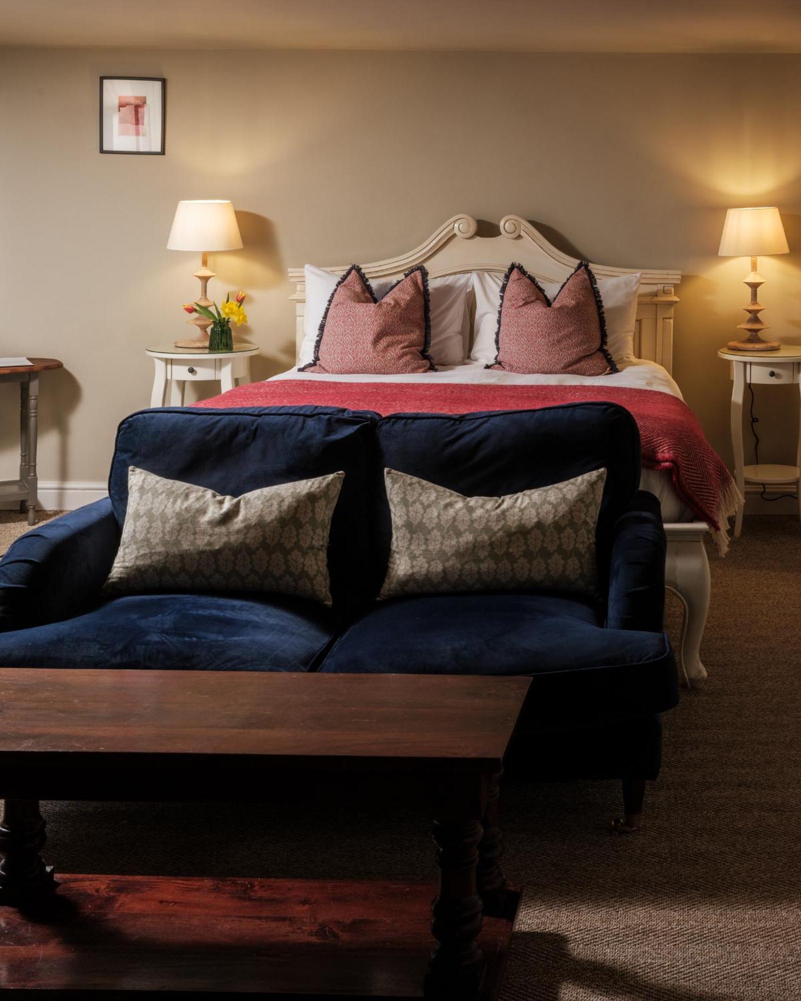 Отель The Grosvenor Arms Hindon Номер фото